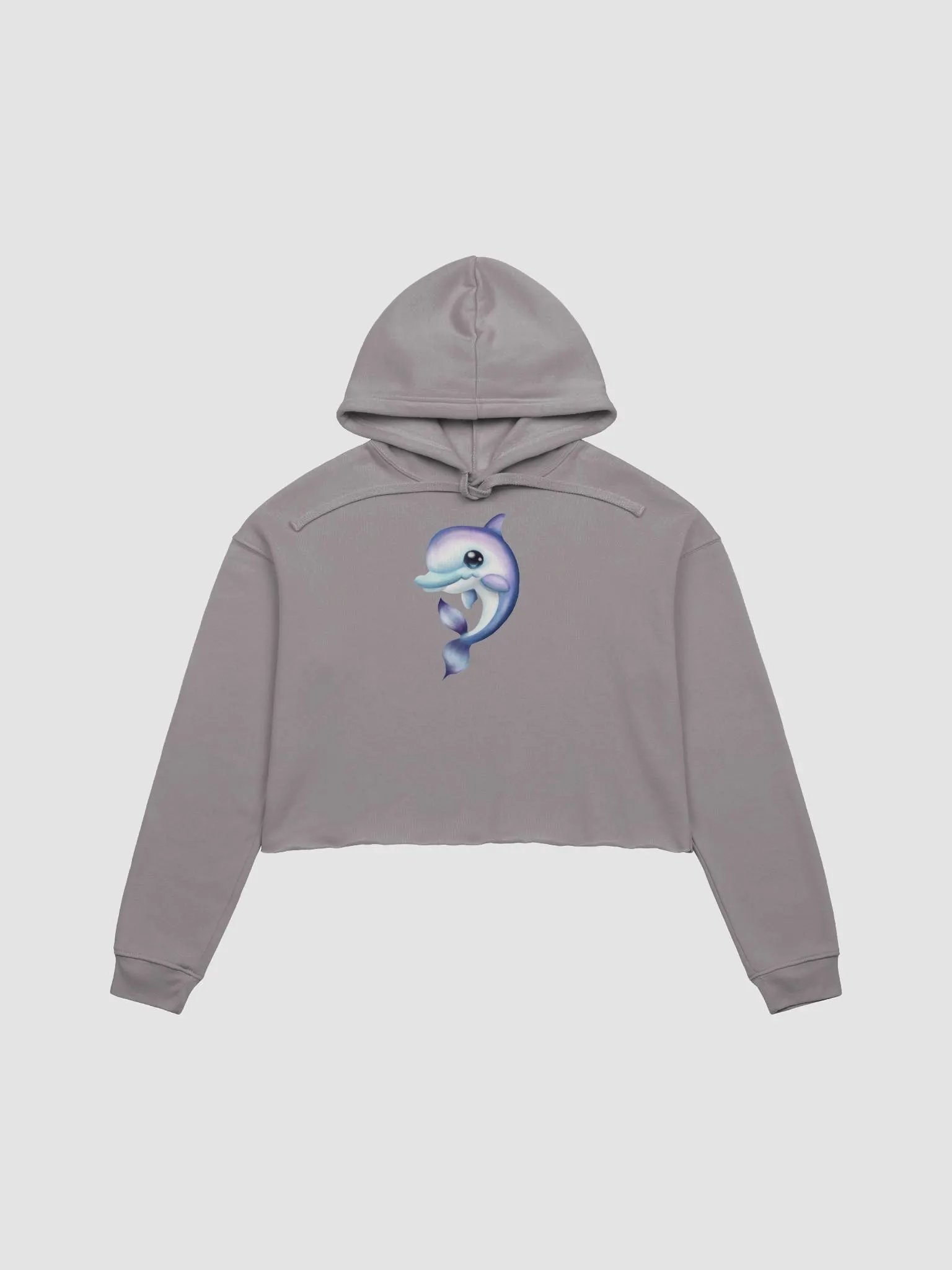 Dolphin Cutie Crop Hoodie product image (1)