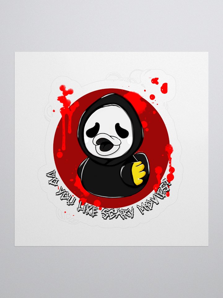 Ghostface Duck Sticker product image (2)
