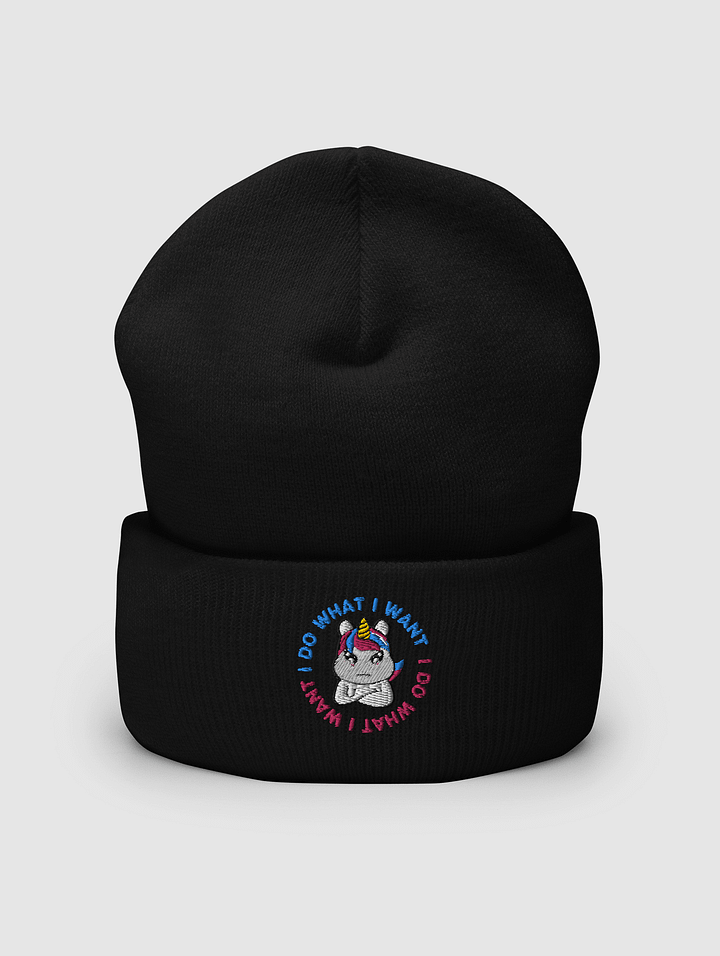I DO WHAT I WANT beanie product image (1)