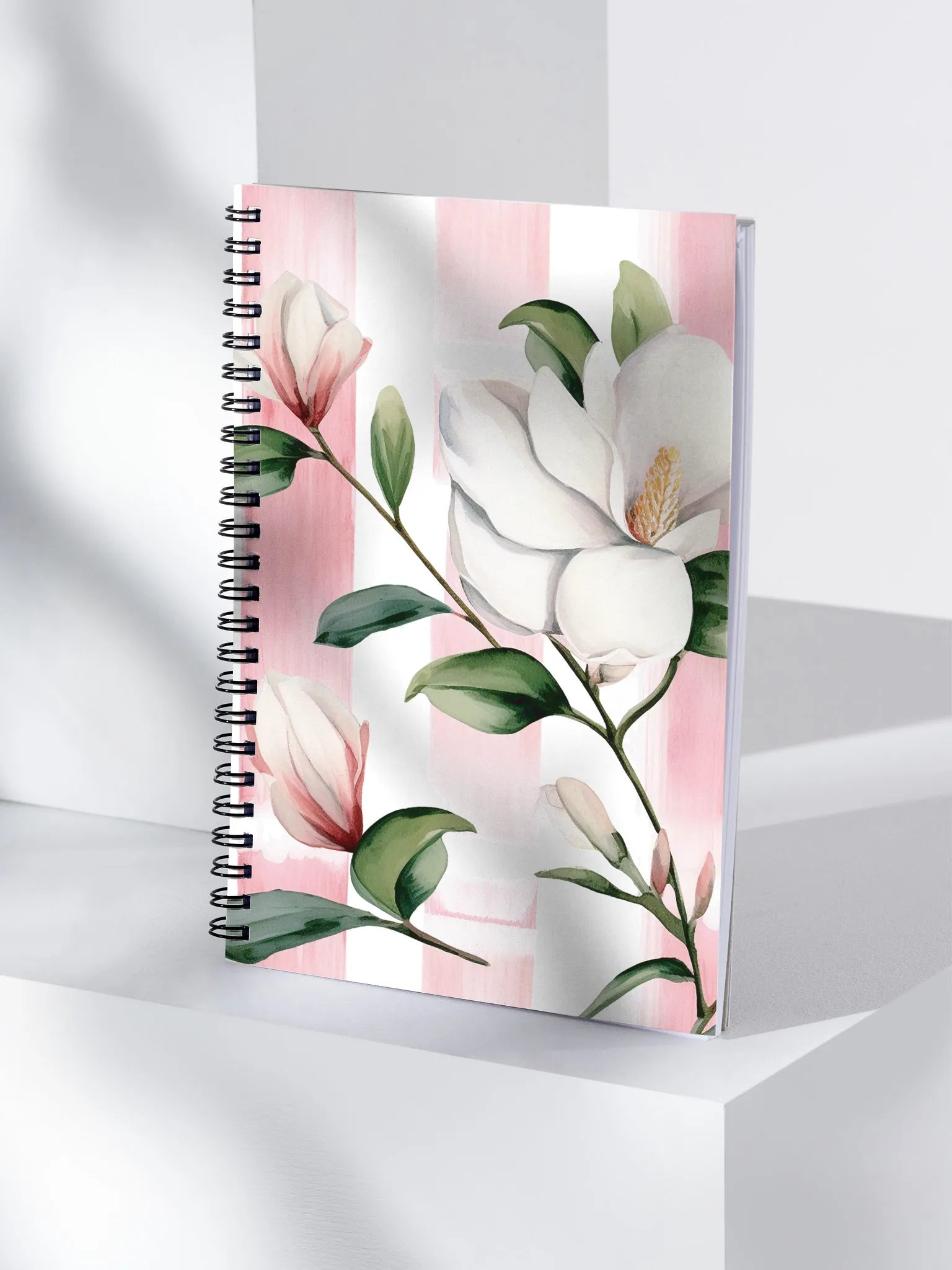 Hibiscus & Harmony: Spiral Notebook product image (4)