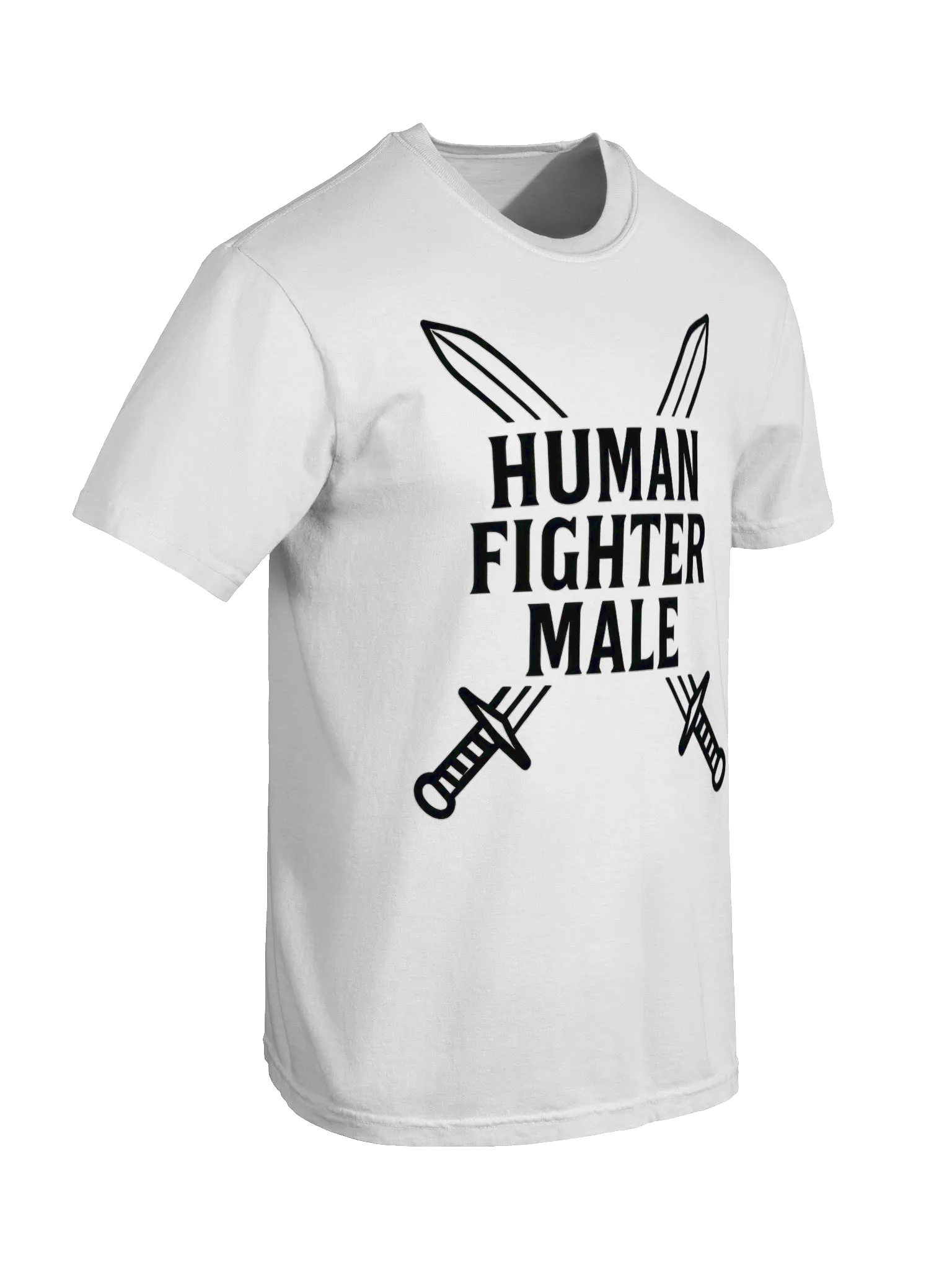 Human, Fighter, Shirt product image (7)