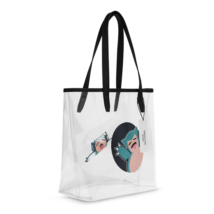 Big Blue Clear Tote Bag product image (6)