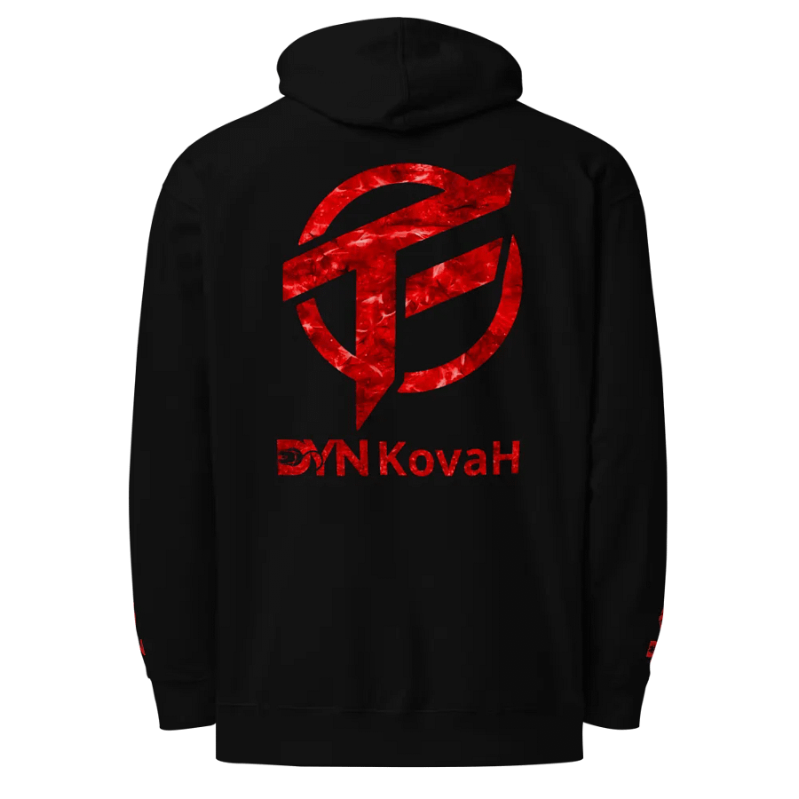 TopFrag™ DYN™ Kovah Red Independent Trading Co. Midweight Hoodie product image (1)