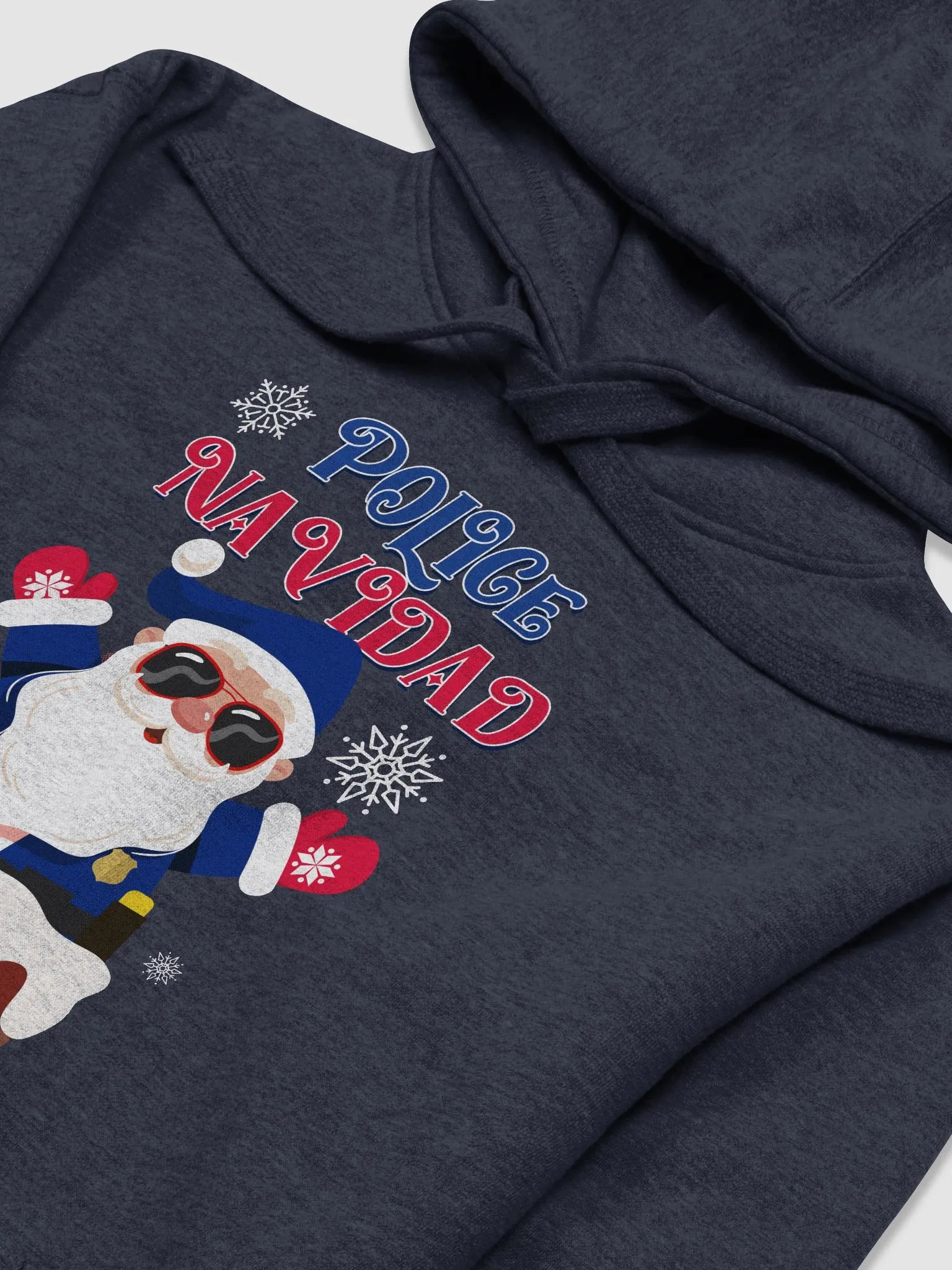 Police Navidad Christmas Hoodie product image (8)