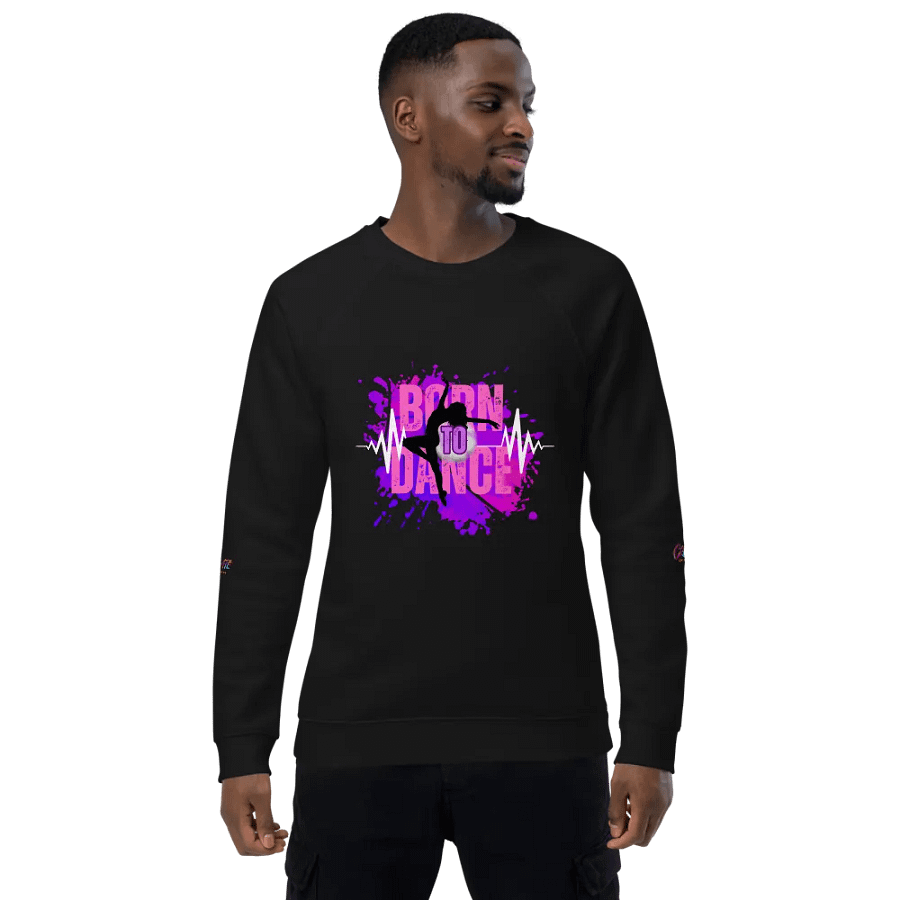 Energize Born to Dance Her Silhouette Organic Sweatshirt product image (12)