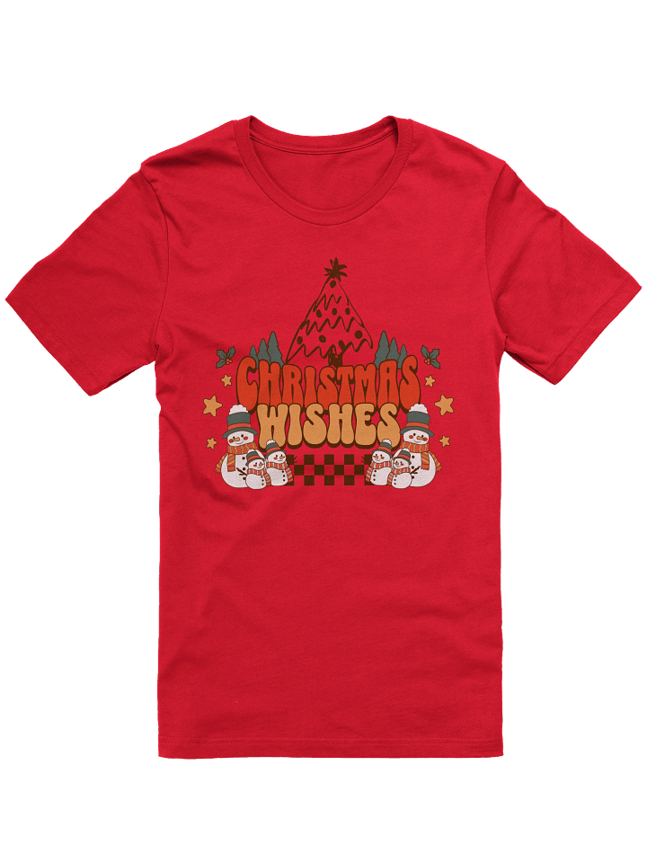 Snowy Christmas Wishes T-Shirt product image (3)