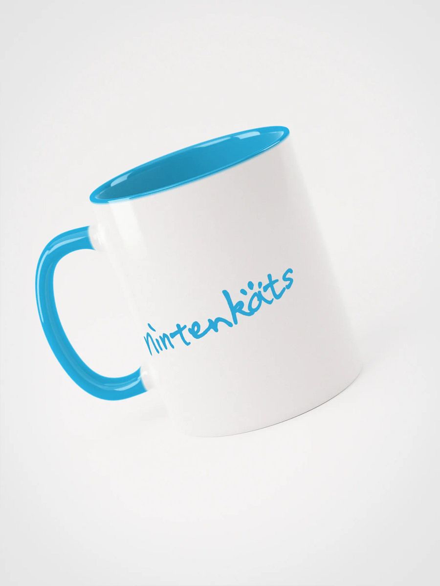 Nintenkats Ceremic Mug - Blue and White product image (6)