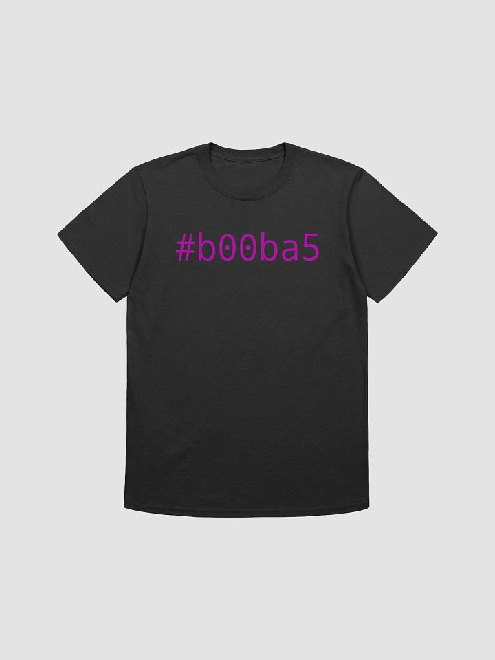 RUDE HEX CODE - #b00ba5 -text (Gildan Softstyle) product image (6)