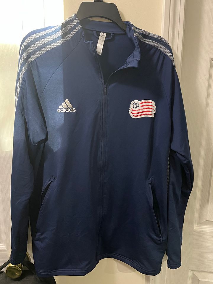 New England Revolution Adidas Zip Up Jacket Large product image (1)