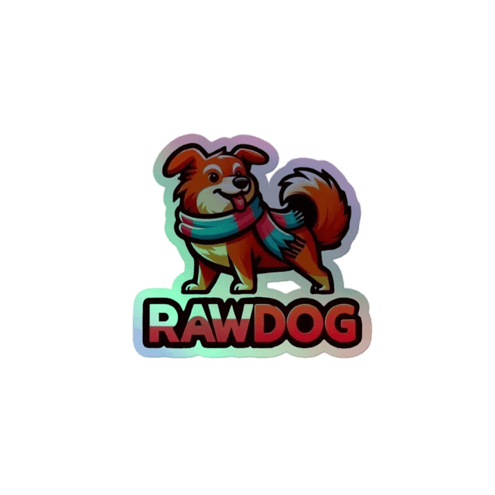RawDog Sticker Sheet product image (2)