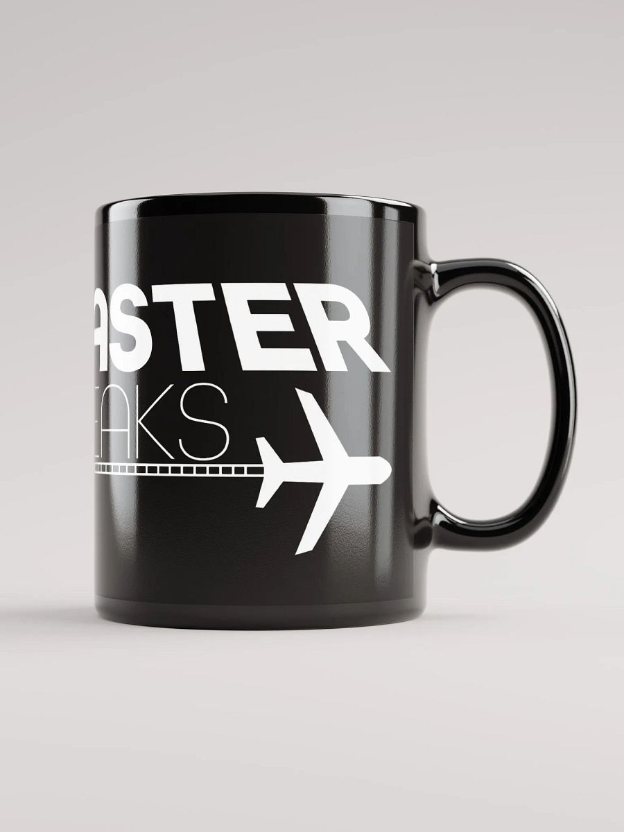 Coaster Breaks Black Glossy Mug product image (1)