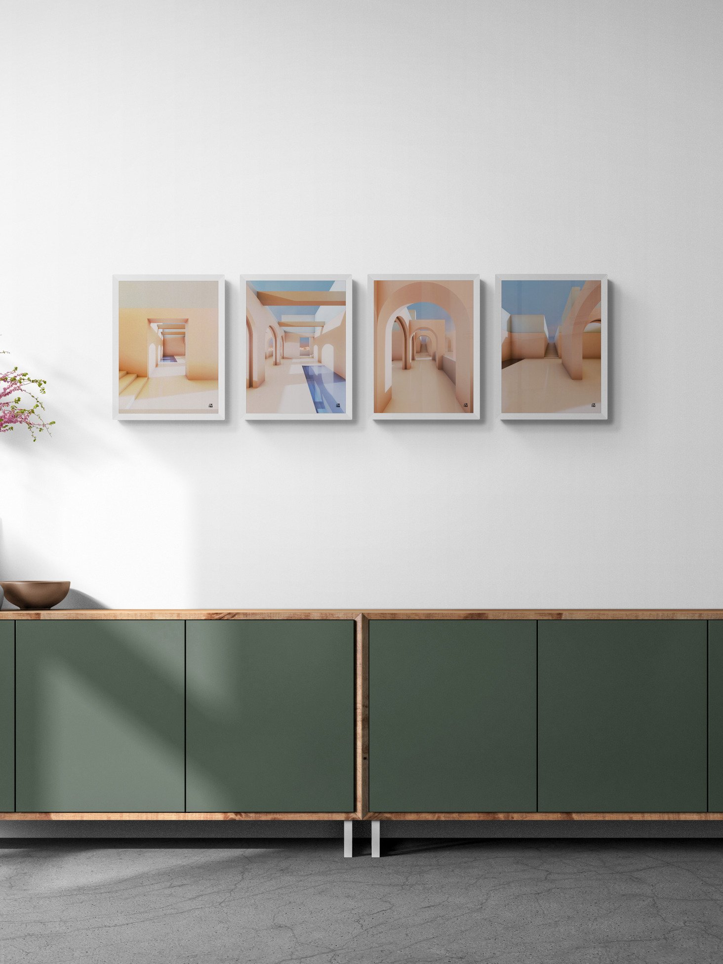 Architectural Landscape - Sand Palace 03 12"x16" product image (6)