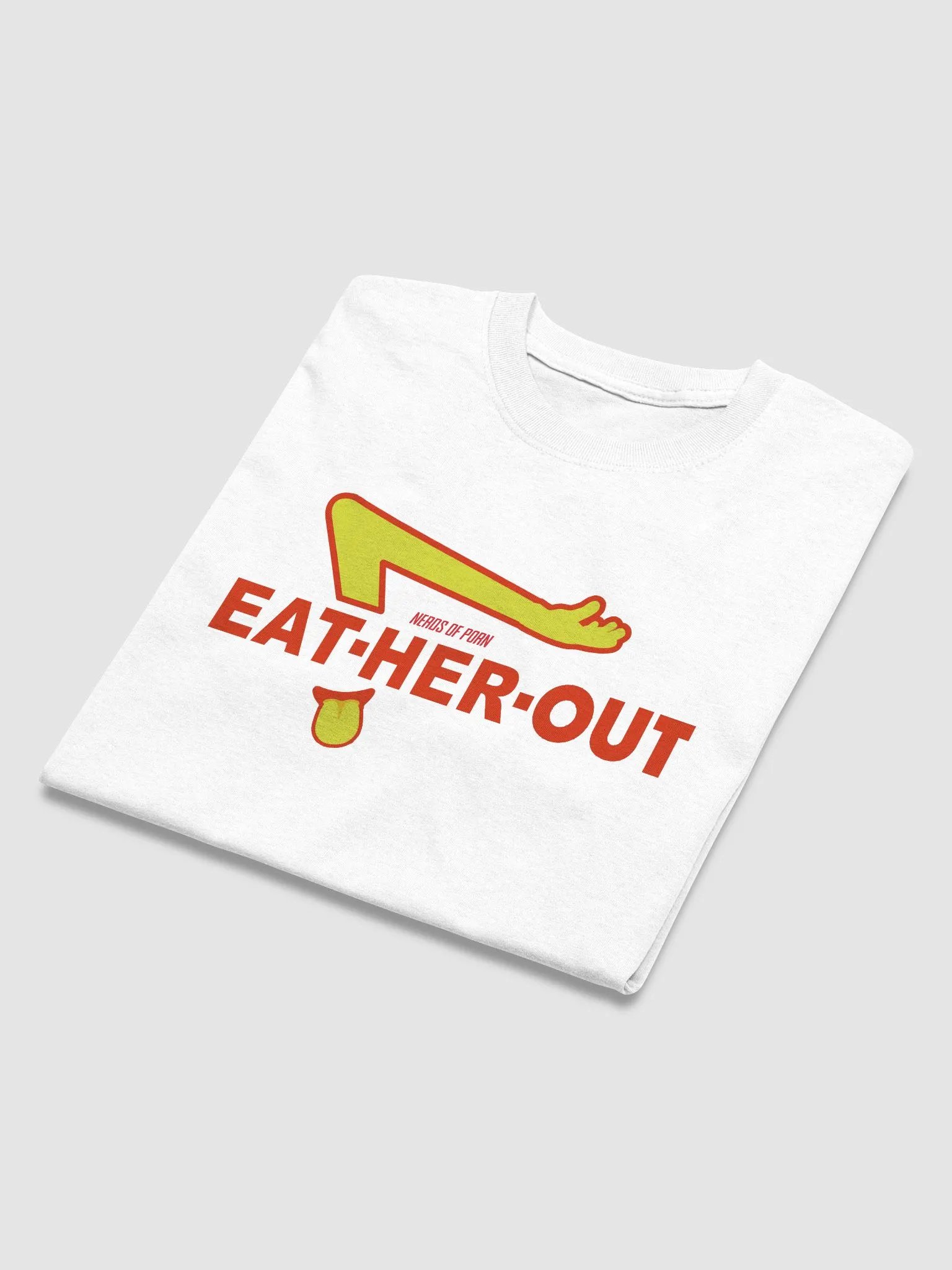Eat Her Out Restaurant Parody Tee (white) product image (4)