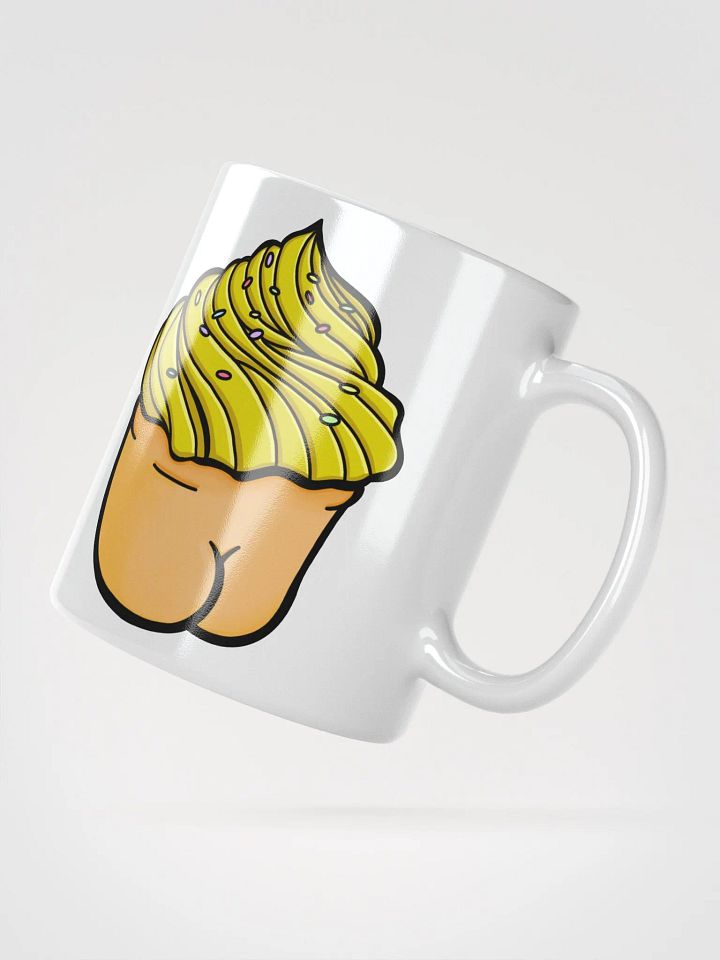 AuronSpectre Cheeky Cupcake Mug - Yellow product image (2)