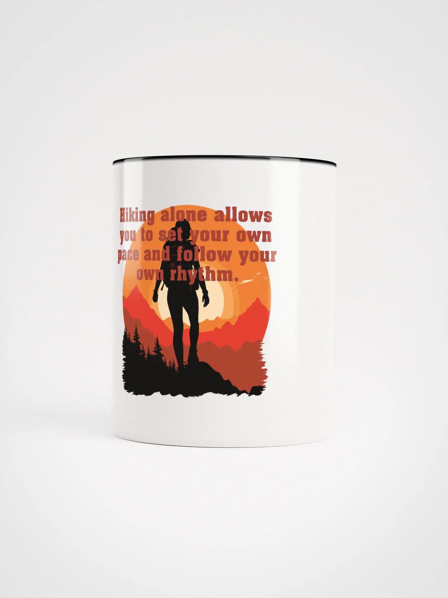 Hiking alone allows you to set your own pace and follow your own rhythm. product image (67)