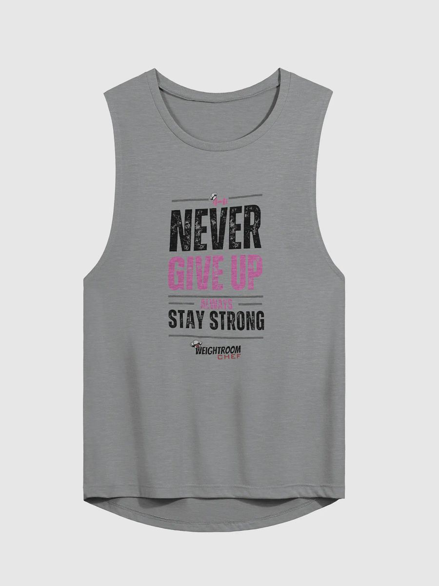 Stay Strong, Never Give Up – Women's Flowy Workout Tank Top product image (1)