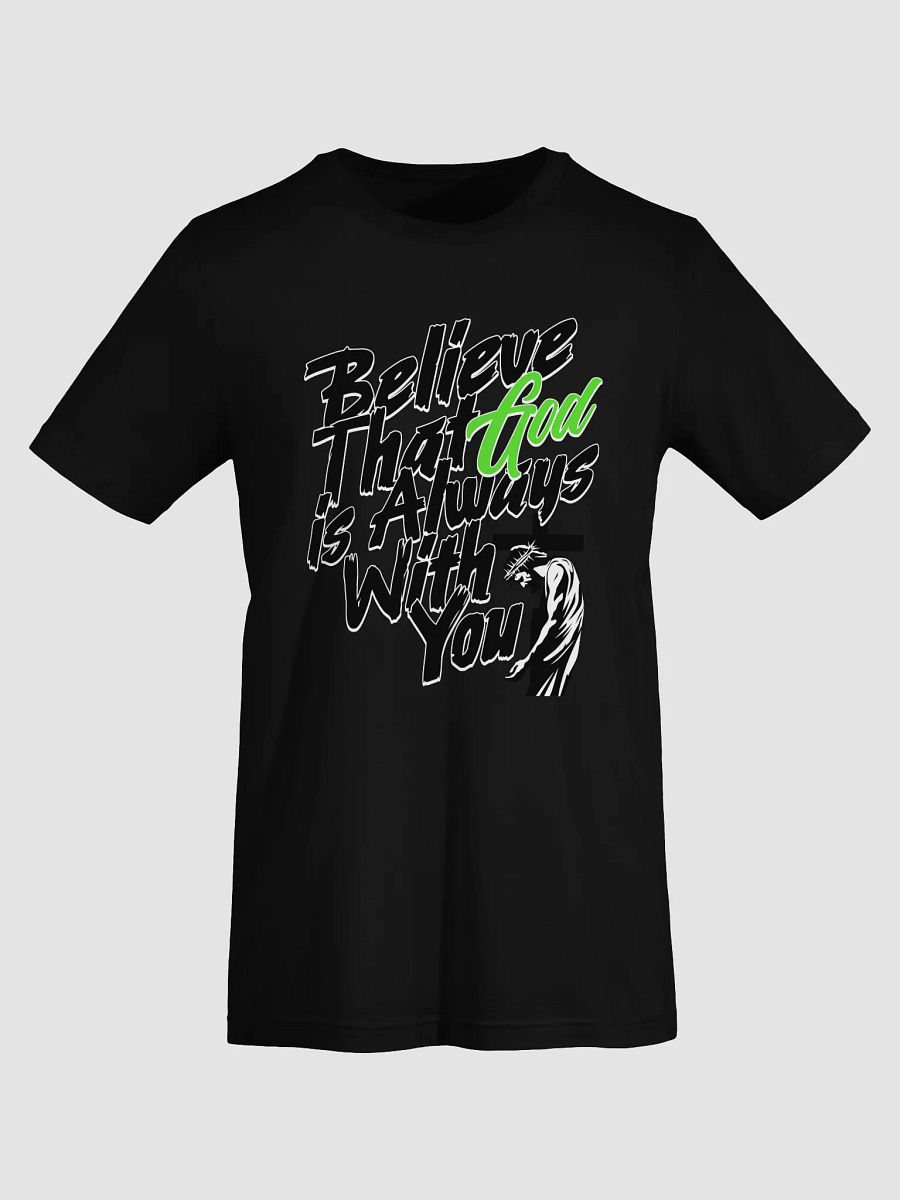 God Is Always With You T-Shirt (Green) product image (13)