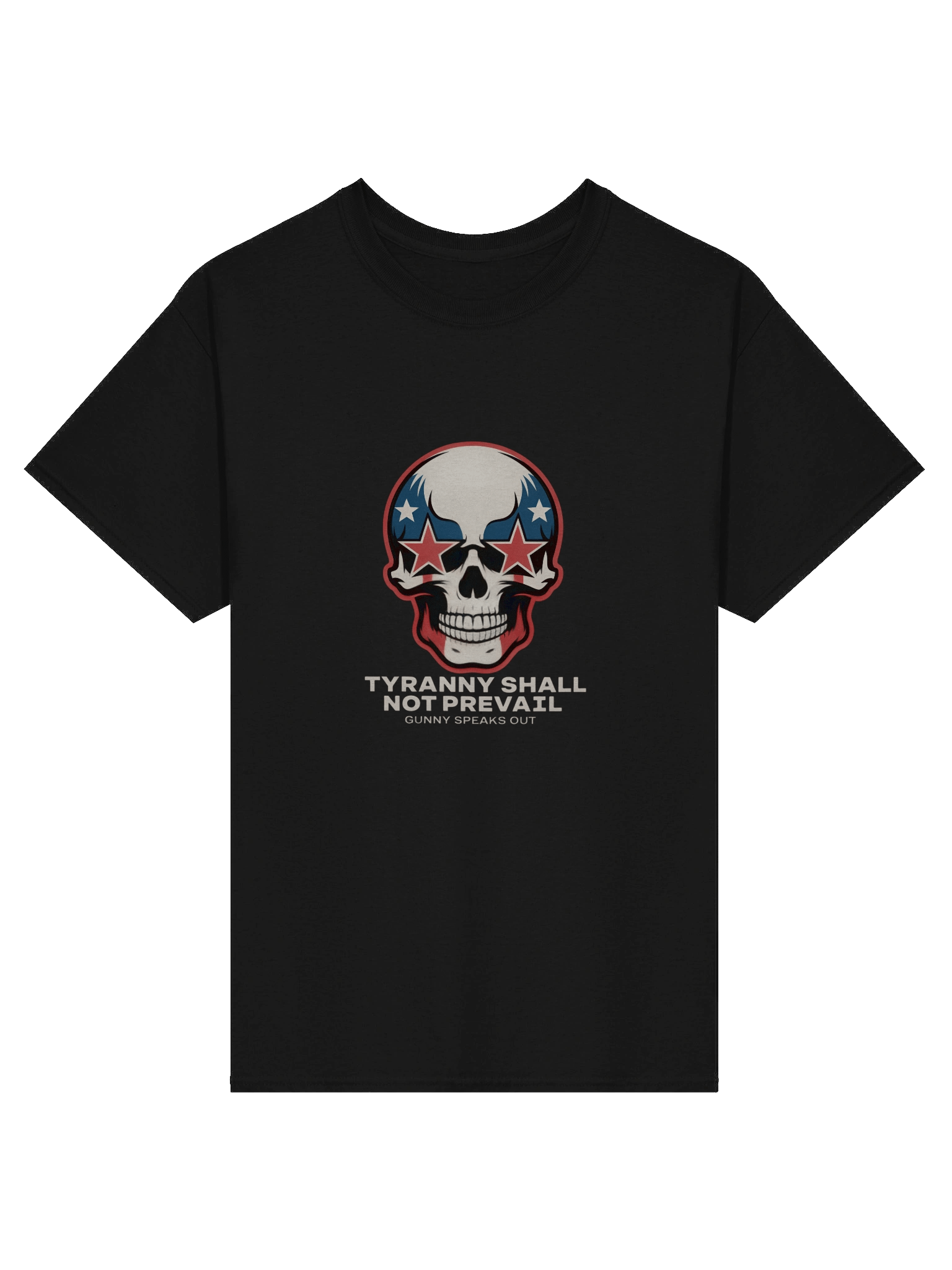 Tyranny Shall Not Prevail Patriotic Rebellion Tee product image (1)