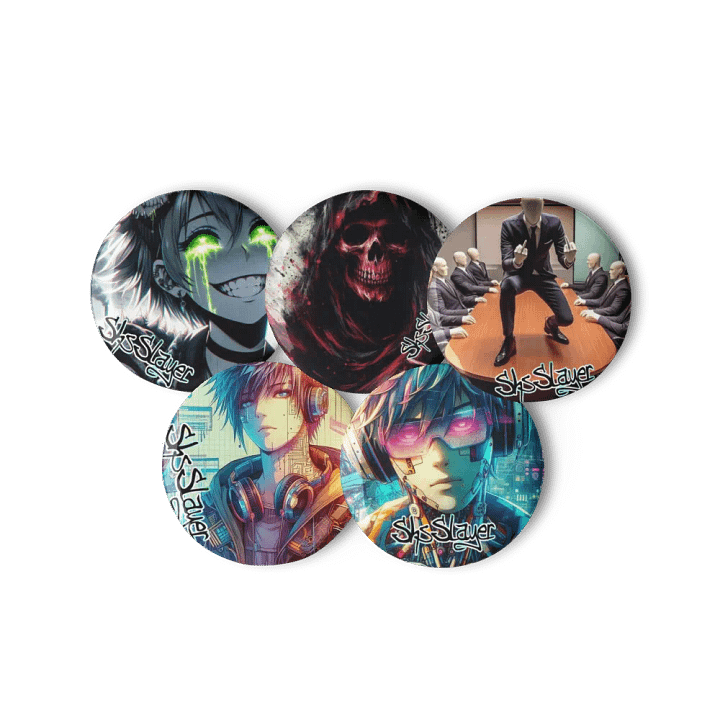 ShsSlayer Pin Button Set product image (3)