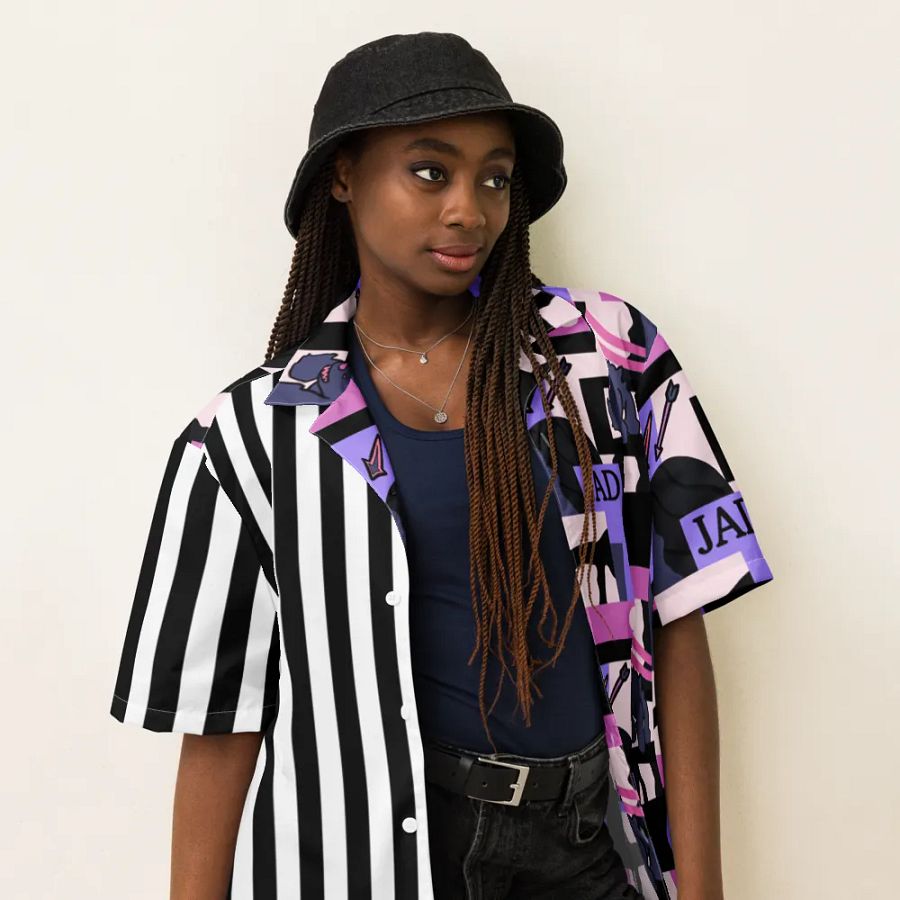 Jad Abstract Split Button Up product image (6)