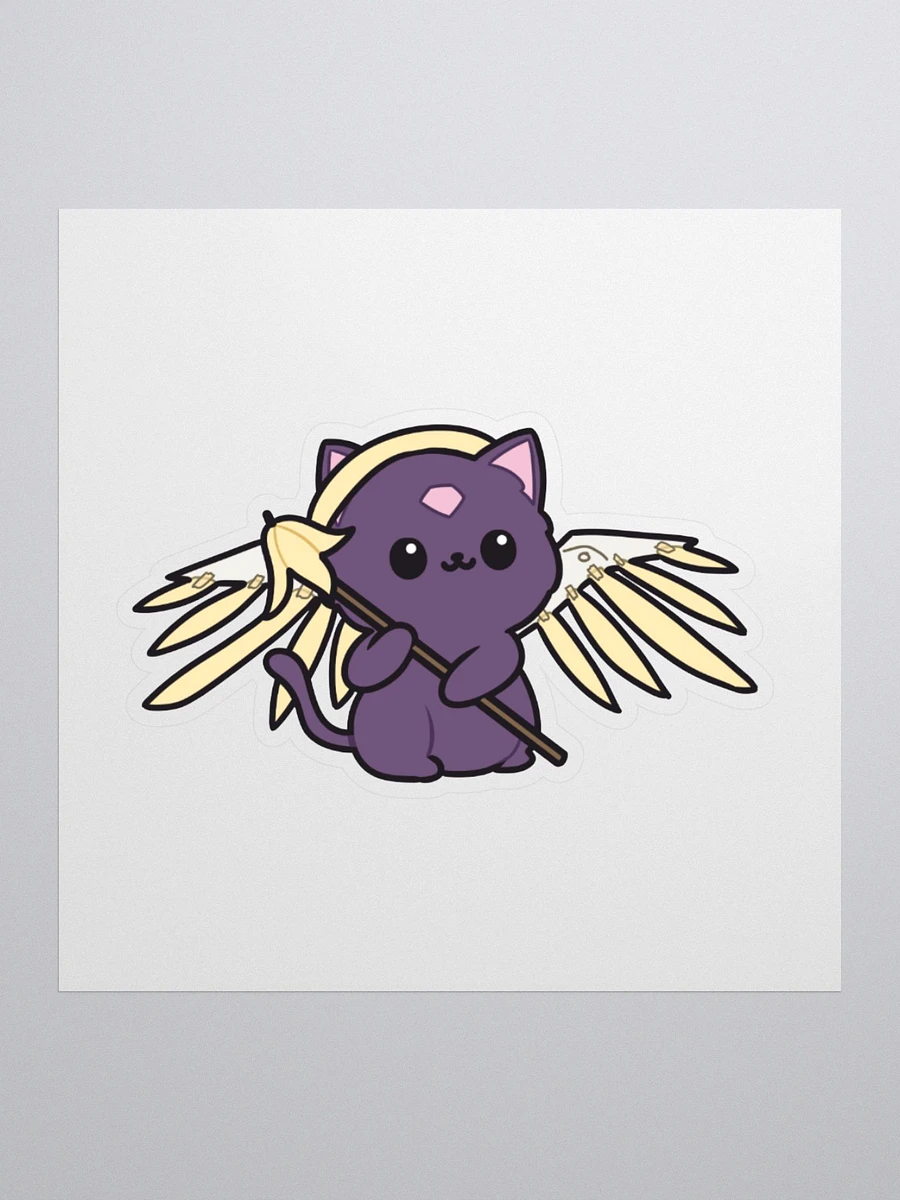 Scuffed Mercy Cat Sticker product image (1)