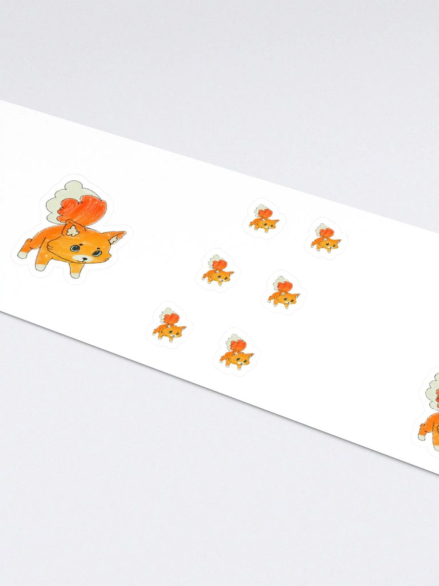 Crayon Fox Sticker Sheet product image (4)