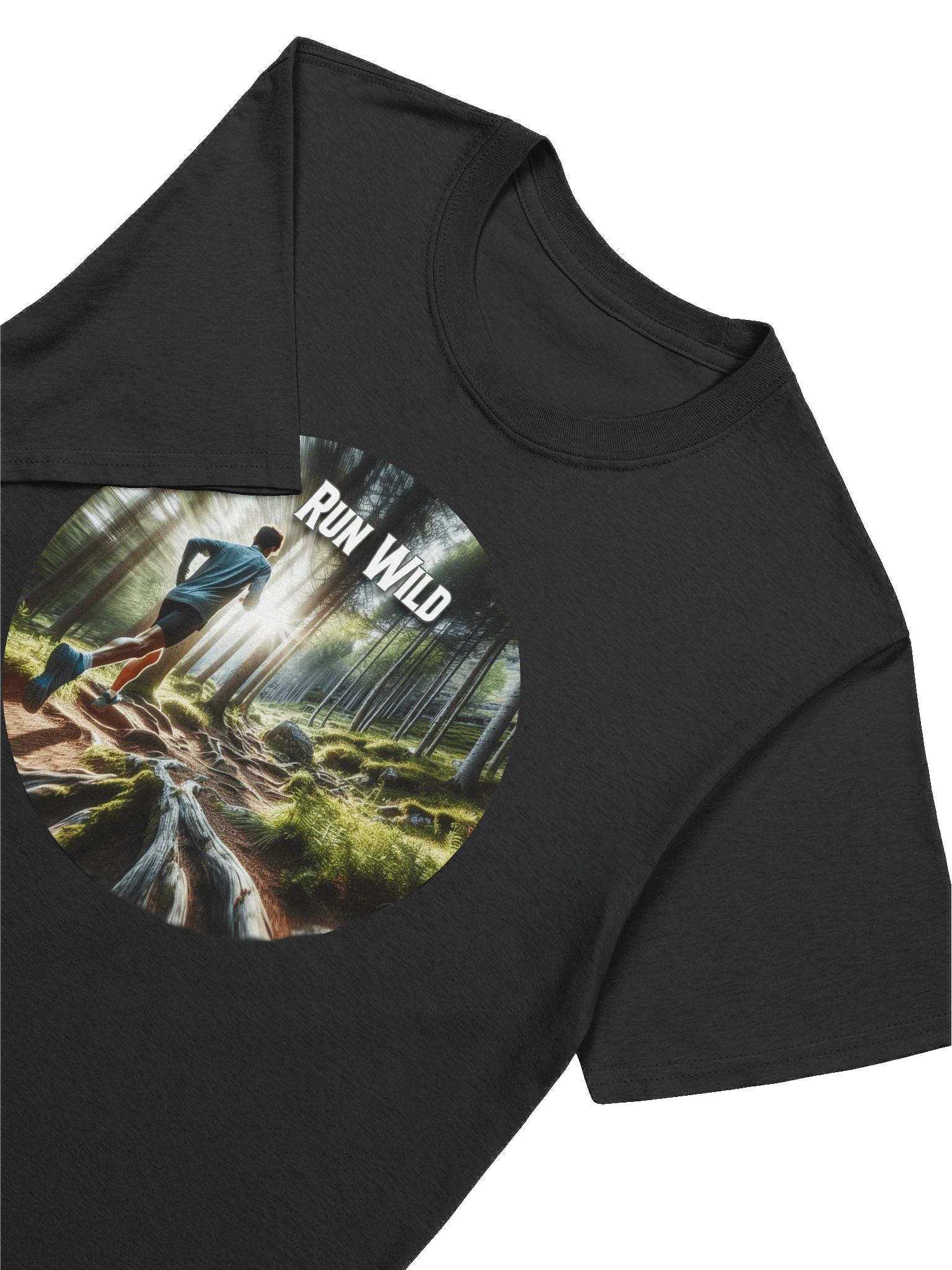 Run Wild T-Shirt – Trail Running Tee, Outdoor Fitness Adventure Shirt product image (46)