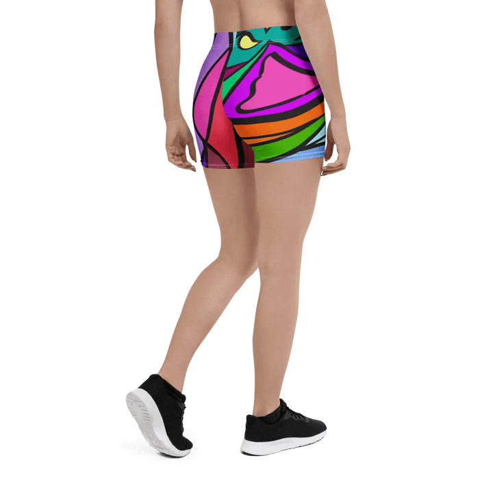 Customizable Movement Shorts - Wave at Sunset product image (2)