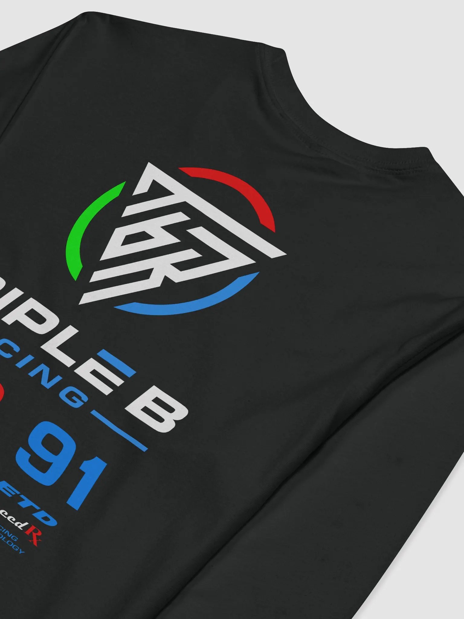Triple B Racing numbers long sleeve (Black) product image (4)