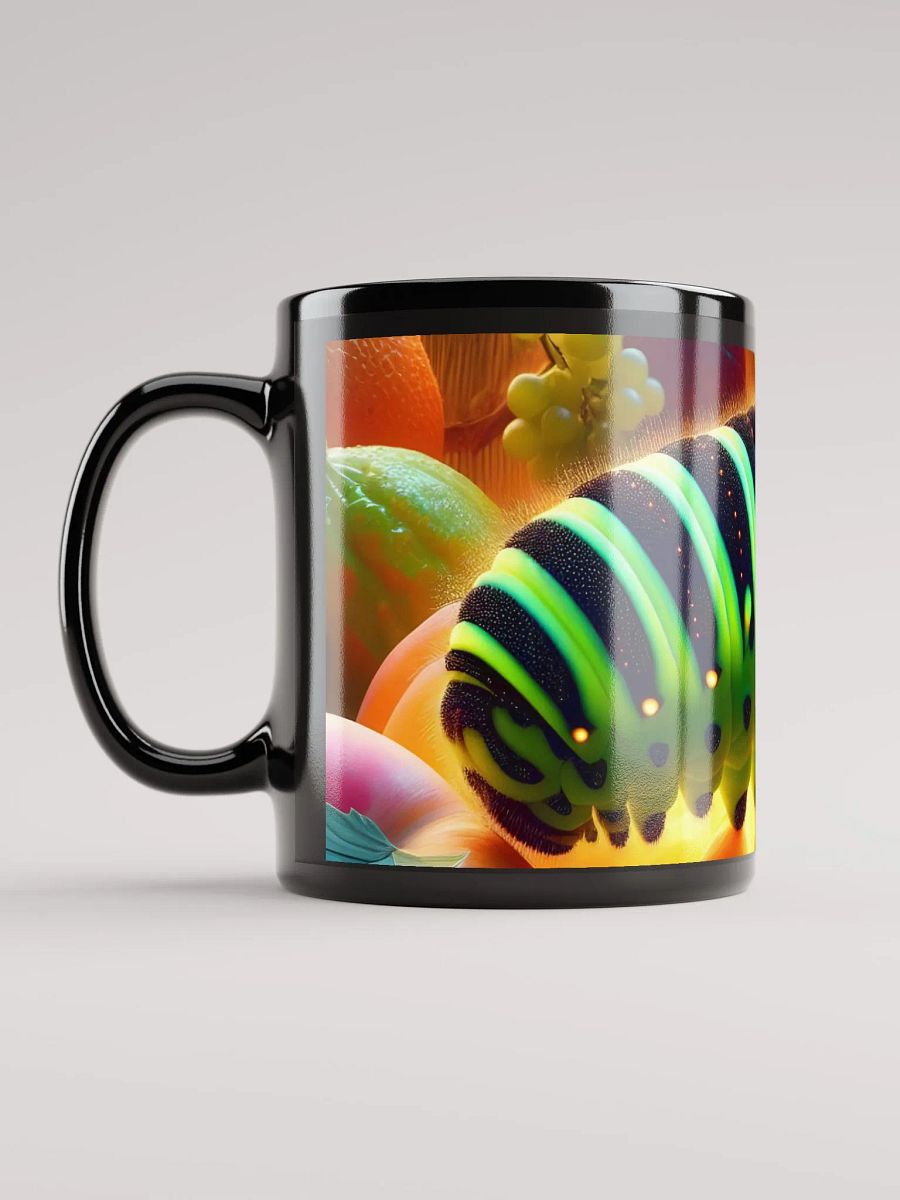 Luminous Caterpillar Black Glossy Mug product image (11)