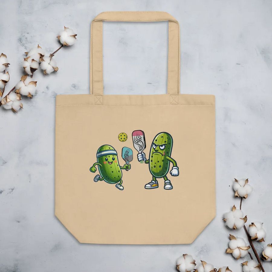 Pickleball Battle Pickles Eco Tote product image (4)