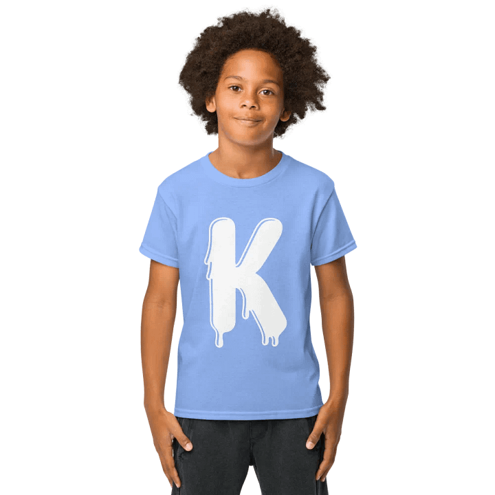 Melting Alphabet | Letter K | Youth Sports Tee product image (9)