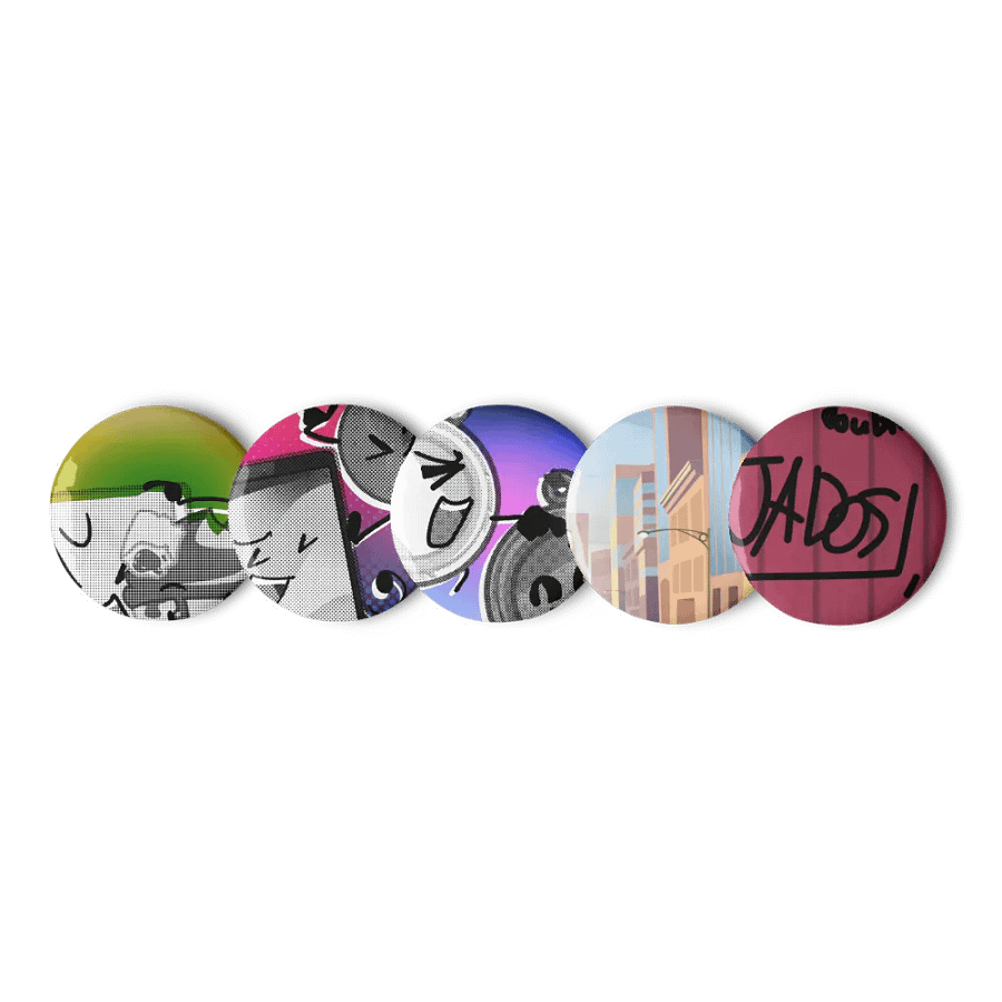 JADOS Duos and Logo Pins product image (1)
