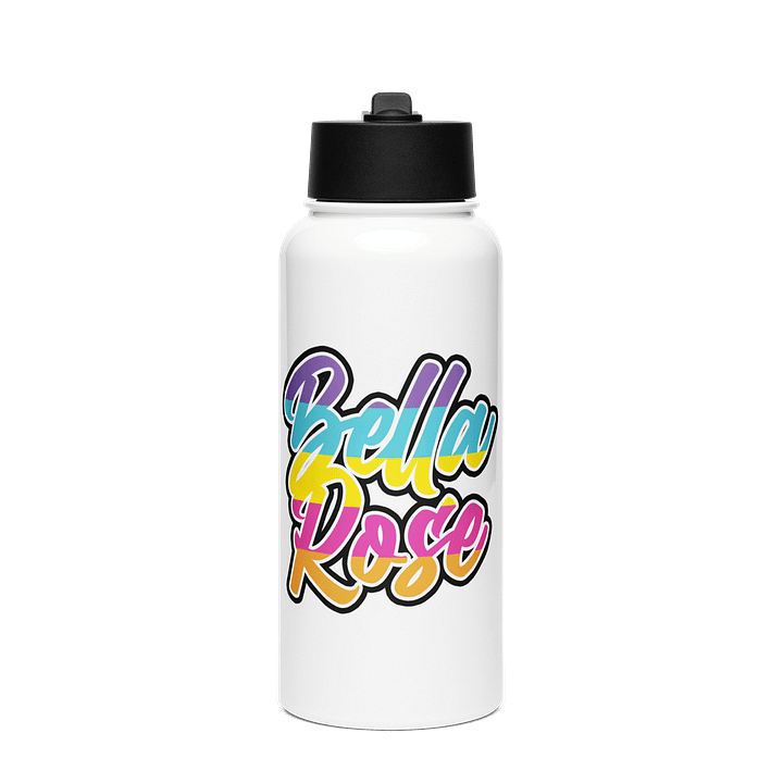 Bella Rose Non-Binary Pride Water Bottle product image (1)