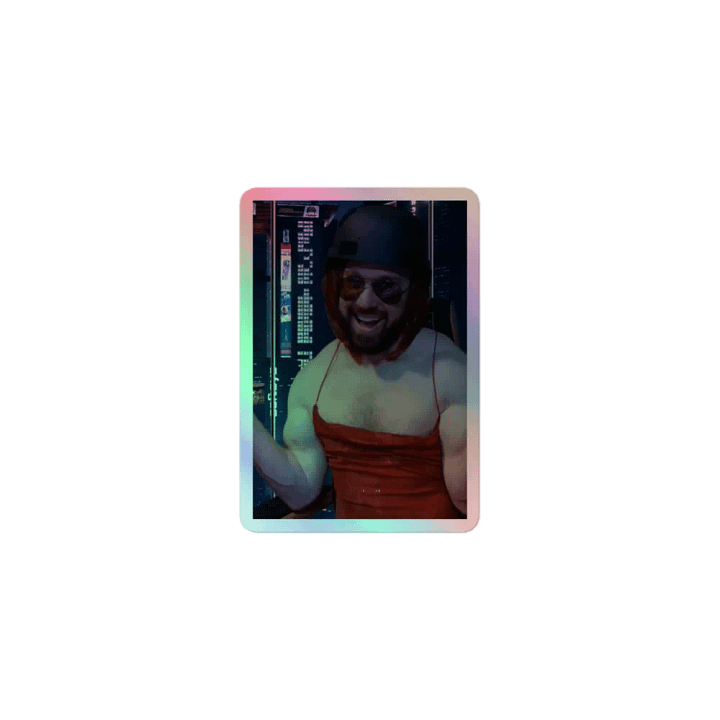 Dunc Cosplay Holo Sticker 2 product image (1)