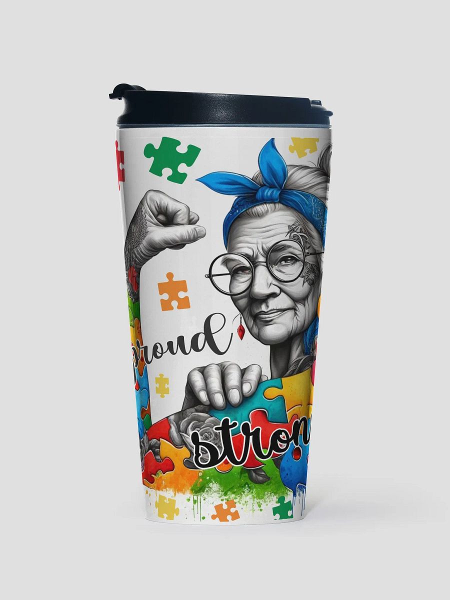 Proud Grandma Autism Steel Mug product image (1)