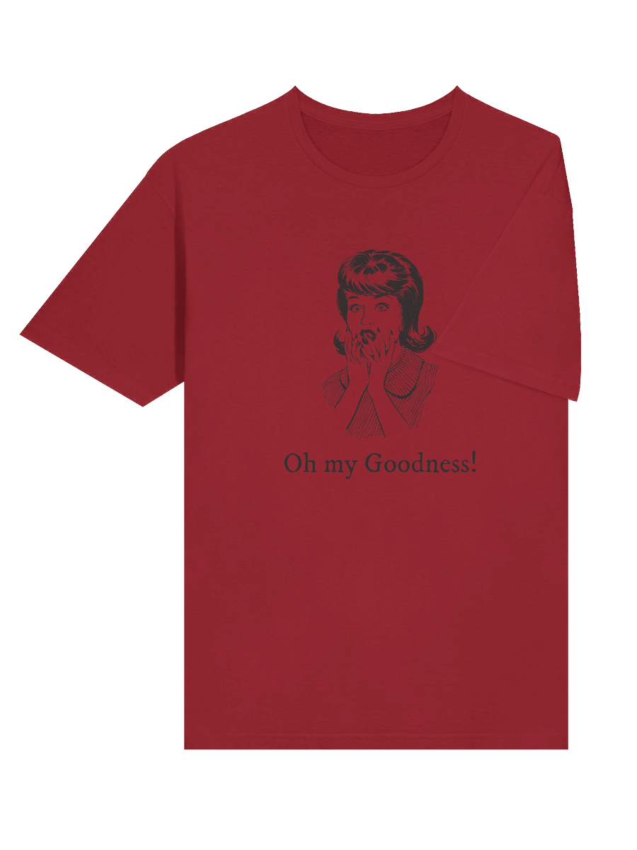 Oh My Goodness! T-Shirt – Retro Vintage 50’s Comic Style Tee, Funny Pop Art Graphic Shirt product image (28)