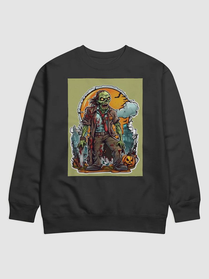 Victorious Zombie Halloween Sweatshirt product image (1)