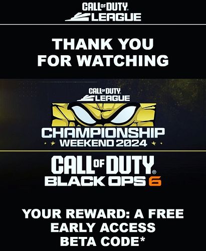 CoD Beta 🎉