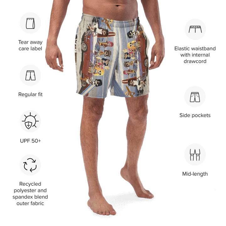 Relaxio Surfers Swim Shorts product image (2)