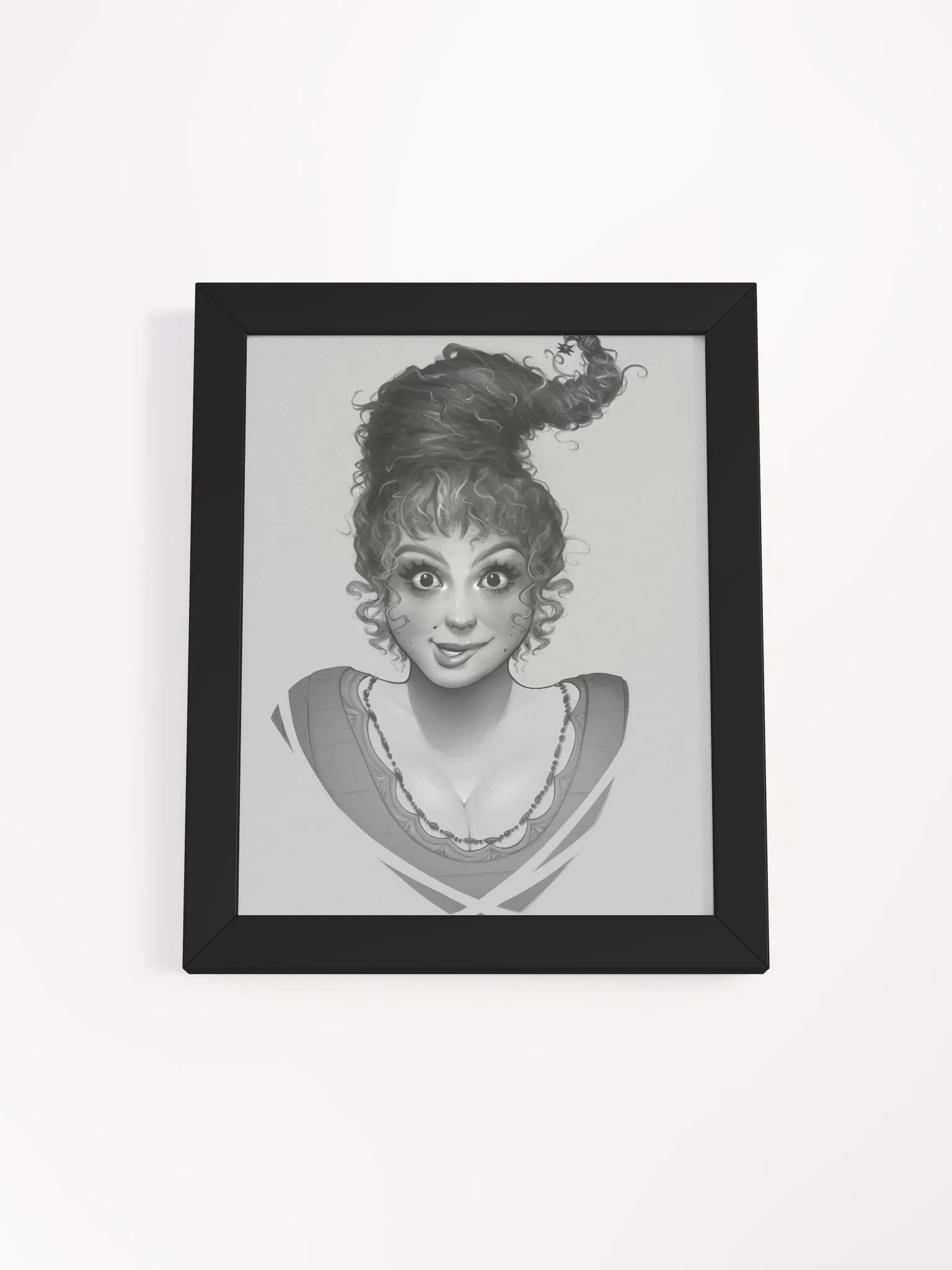 GLOSSY MARY SANDERSON FRAMED POSTER product image (2)