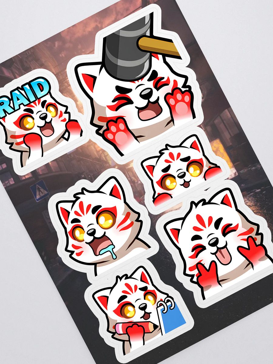 NikotaVR Sticker Sheet product image (1)