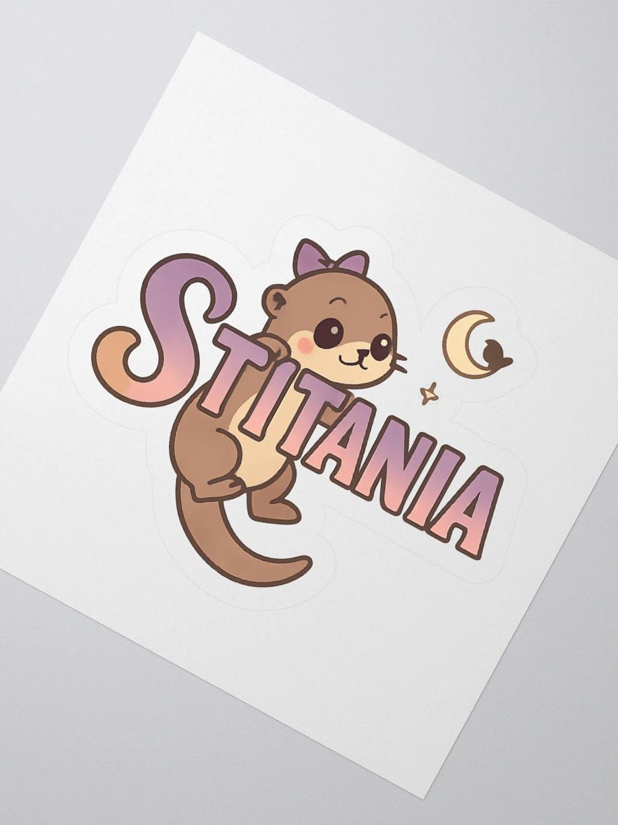 Stitania Otter Sticker product image (3)