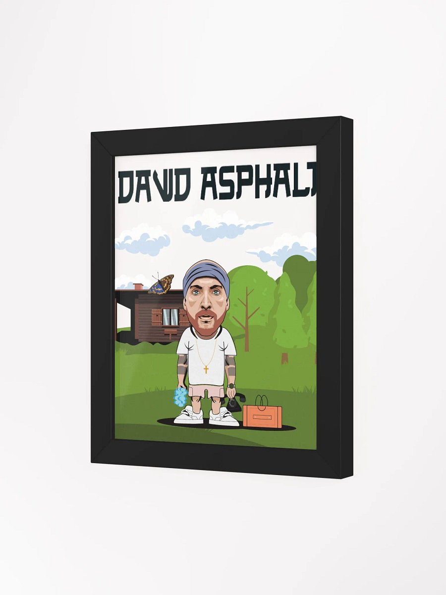 Gerahmtes Poster - DAVID ASPHALT product image (19)