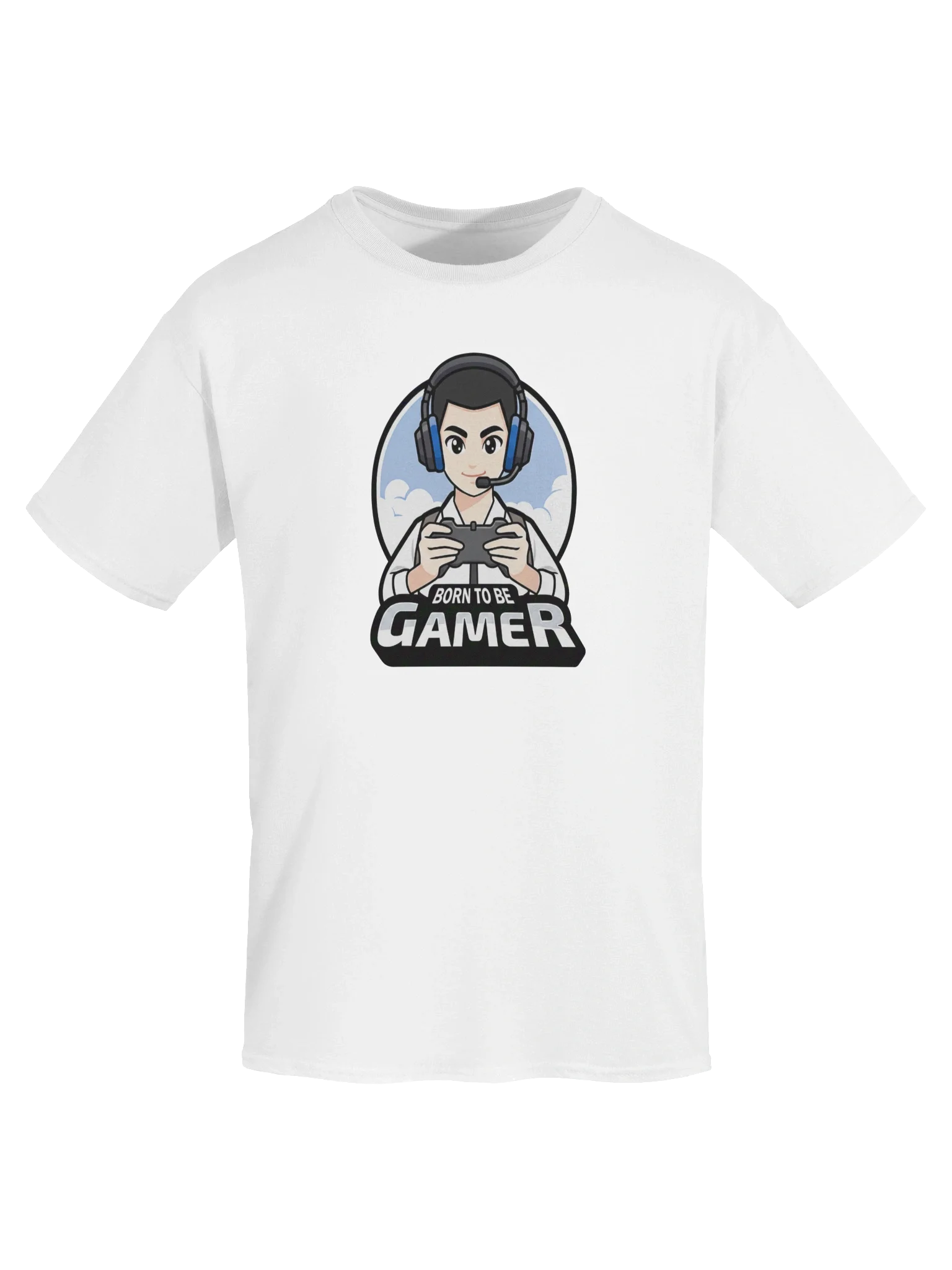Born to Be Gamer” Heavyweight Unisex T-Shirt product image (3)