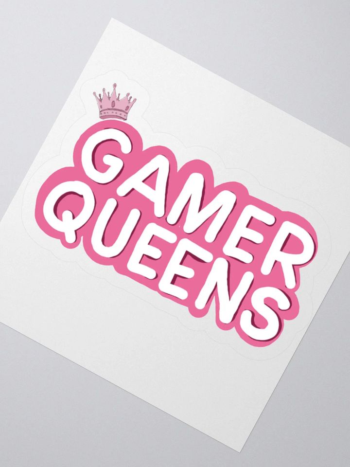GAMER QUEENS simple sticker product image (2)