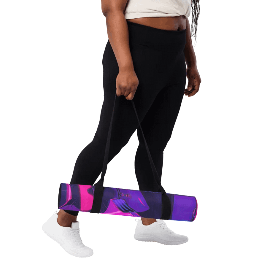 Neon Cat Yoga Mat product image (11)