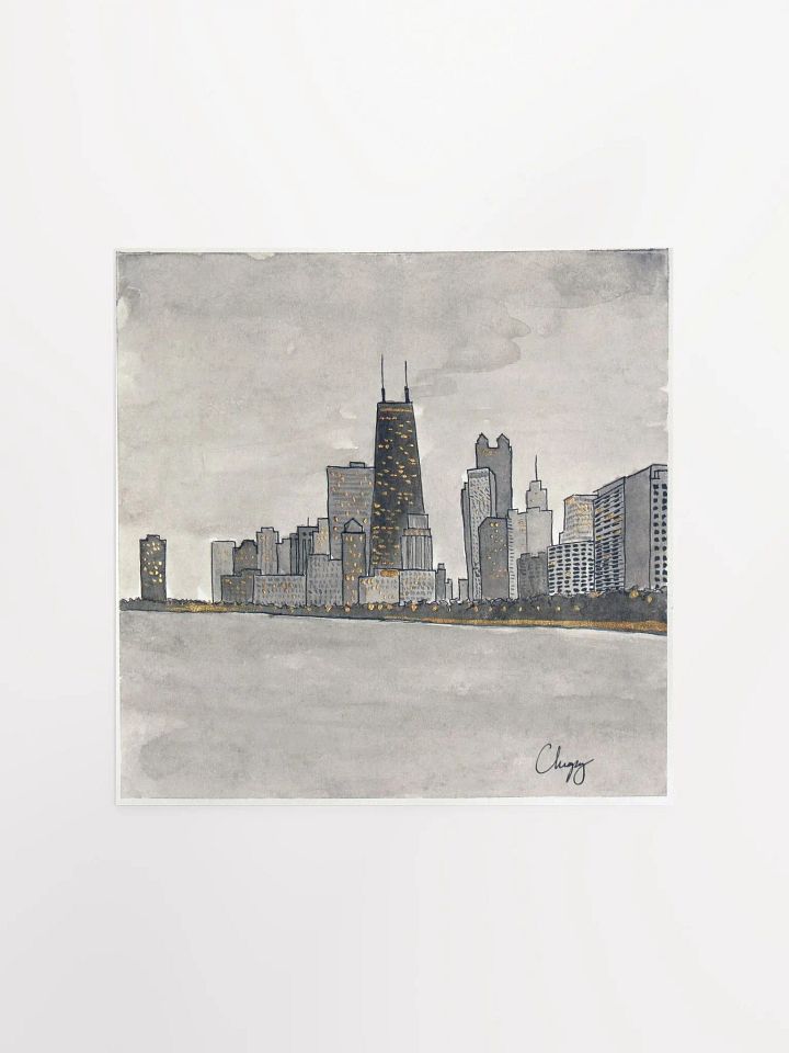 Chicago Skyline Print product image (1)
