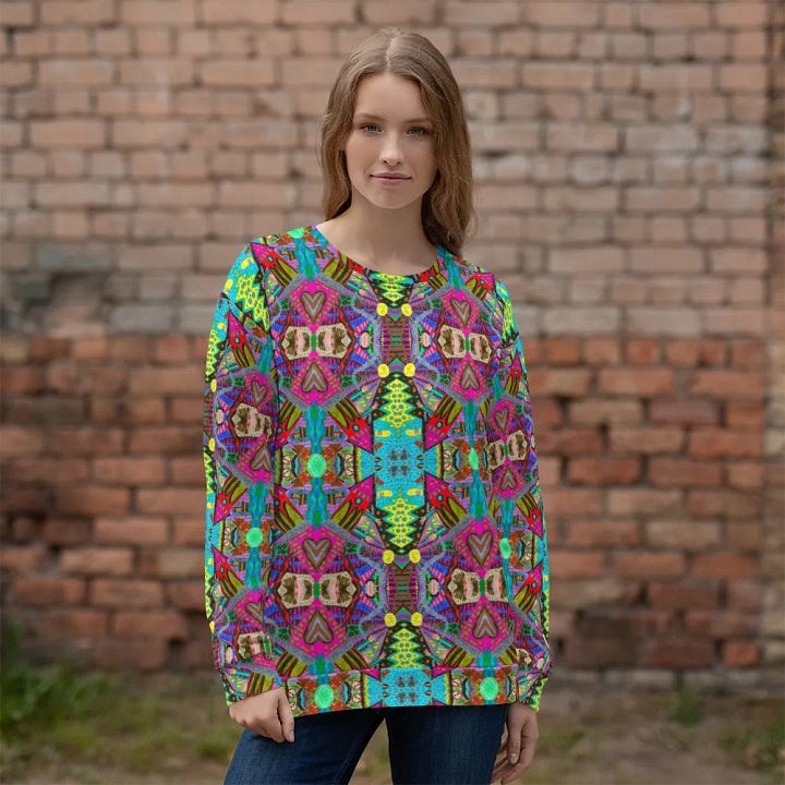Abstract Doodle Art Tower Moment Unisex Sweatshirt product image (1)
