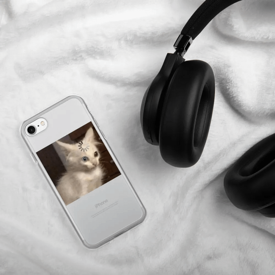 Loading Cat Confusion Clear iPhone® Case product image (330)